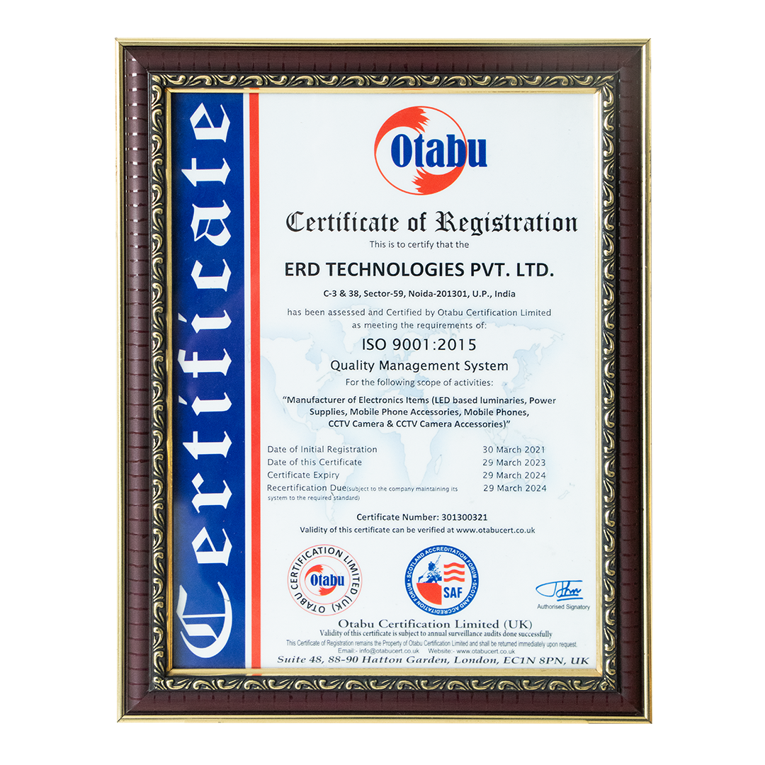 ISO 9001:2015 Quality Management System Certification – Otabu