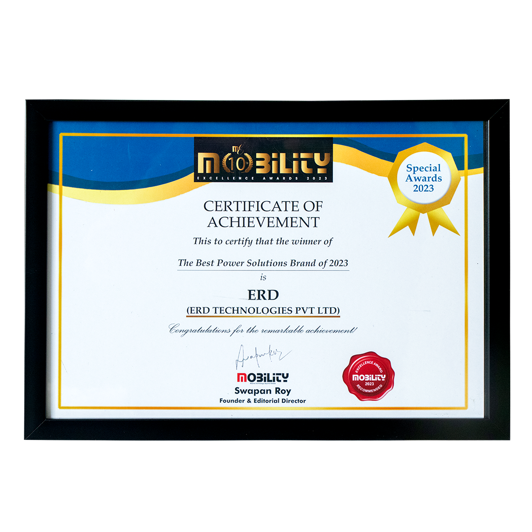 The Best Power Solutions Brand of 2023 – Mobility Special Award