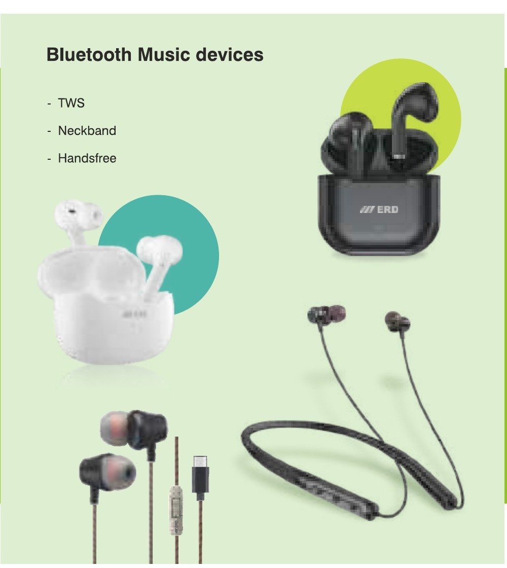 TWS, neckbands and handsfree for overseas markets