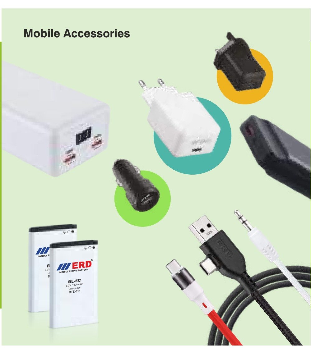 Overseas mobile chargers and cables