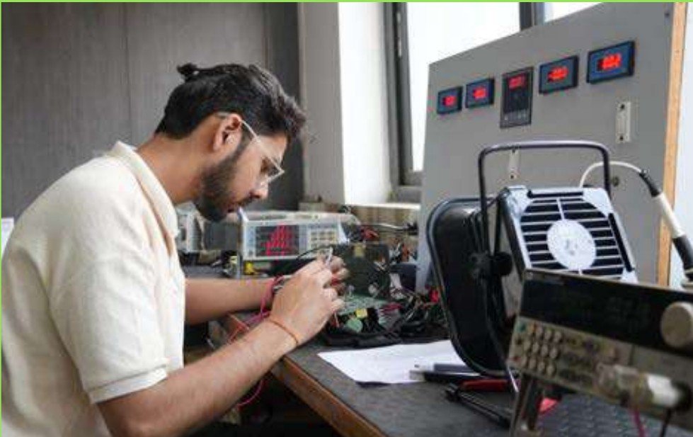 ERD R&D engineer at work